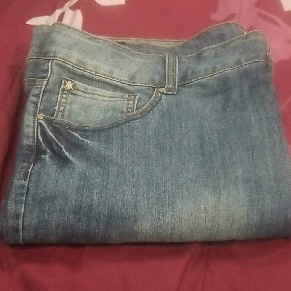 Kardashian Bootcut Blue Jeans